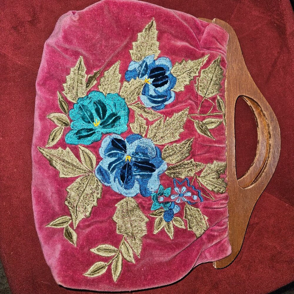 Rare Christian Livingston Vintage Handbag